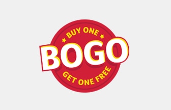 BOGO - Buy one get one free