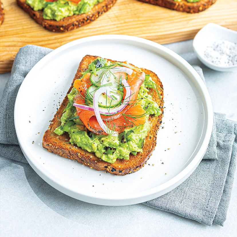 Hatch Chile & Smoked Salmon Avocado Toast Recipe