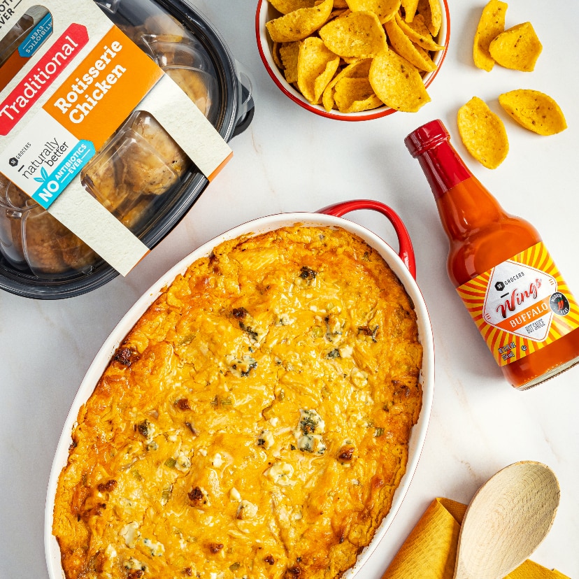 Buffalo chicken dip