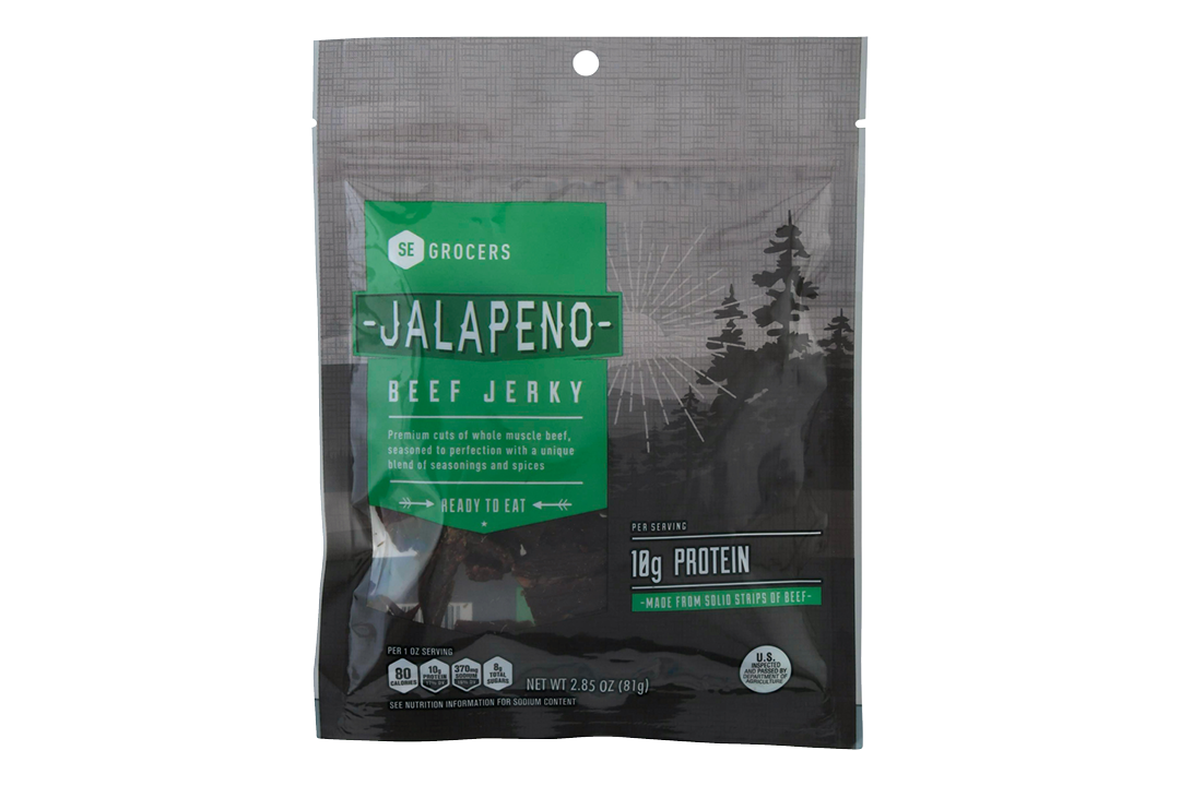 SE Grocers Jalapeno Beef Jerky 2.85oz