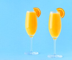 Fresh Orange Mimosas