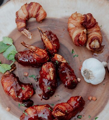 Bacon Wrapped Shrimp