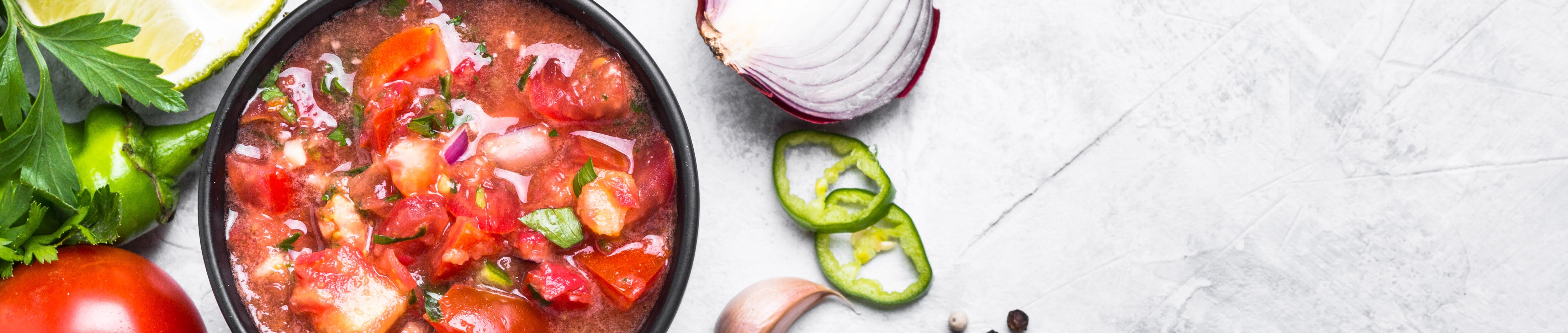 Roasted hatch pepper salsa