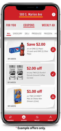 digital coupons