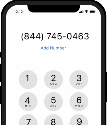 Phone screen showing the Contact us of the Winn-Dixie app.