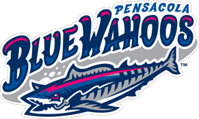 PENSACOLA BLUE WAHOOS logo