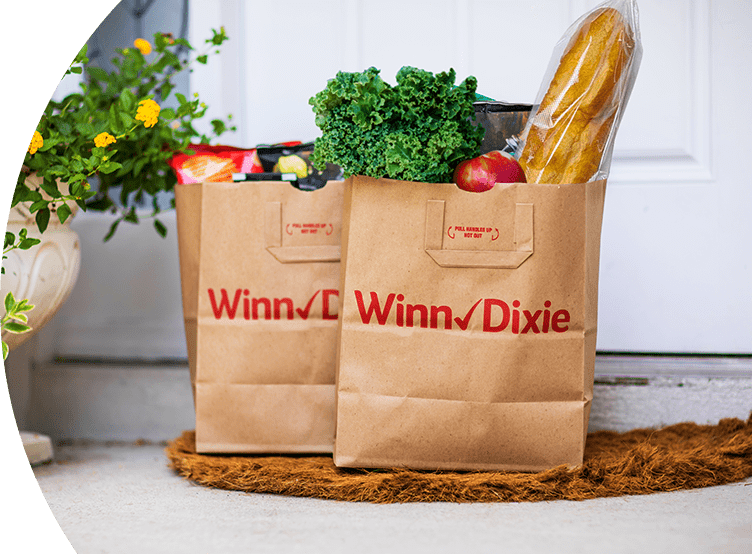 Winn dixie grocery new arrivals bag full of money