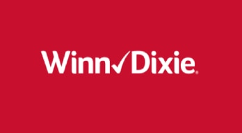 Winn-Dixie logo on a red background