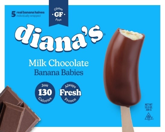 Diana's Milk Chocolate Banana Babies