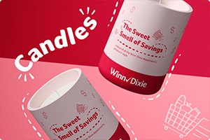 The Sweet Smell of Savings Candle