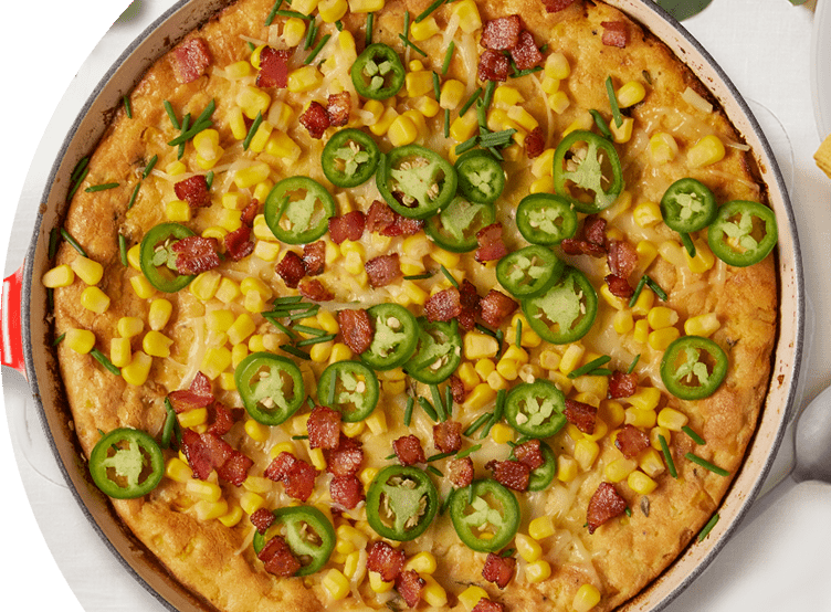 Skillet corn casserole
