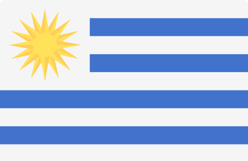 Map of Uruguay