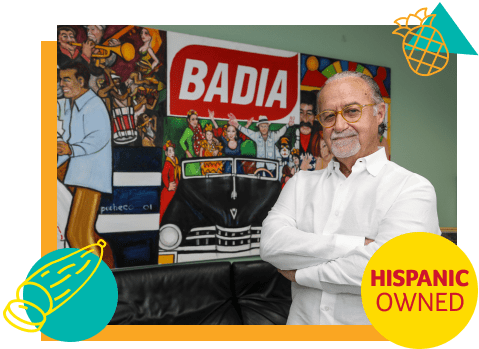 Headshot of owner of Badia Spices.
