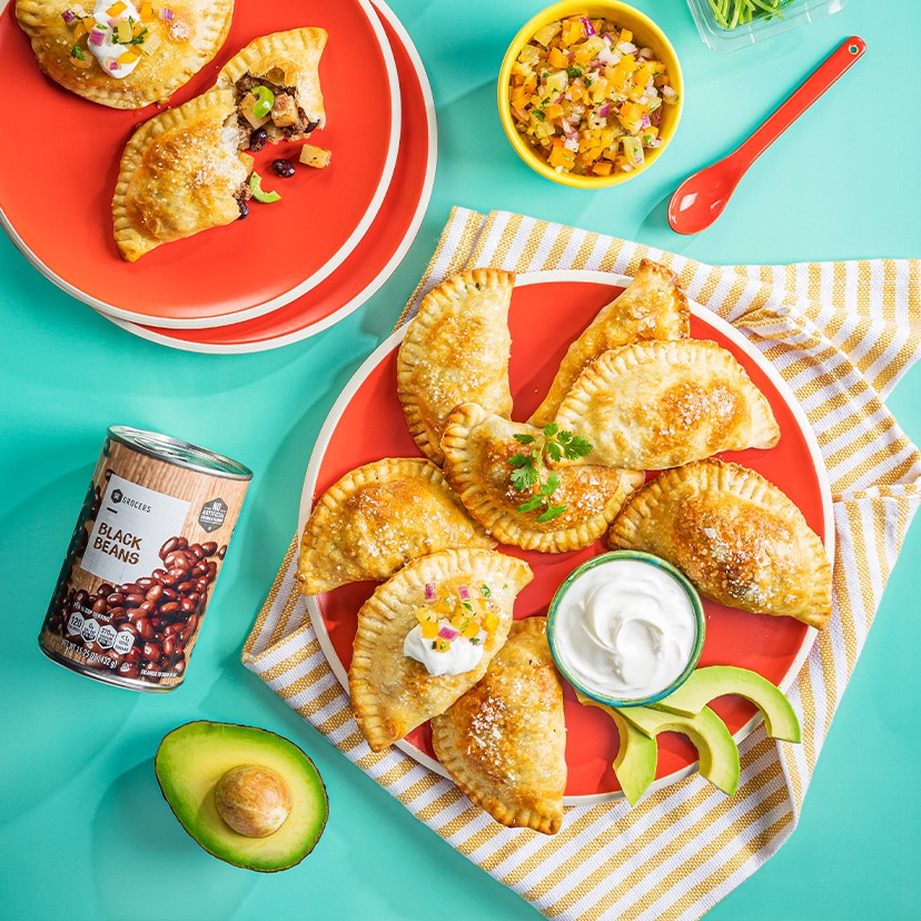 Beef & black bean empanadas with pineapplepepper salsa recipe WinnDixie