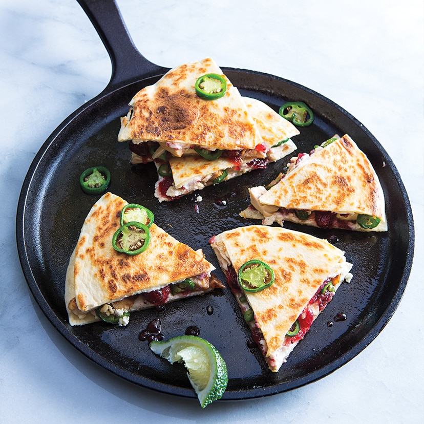 Turkey, Cranberry &amp; Goat Cheese Quesadillas Recipe | Winn-Dixie