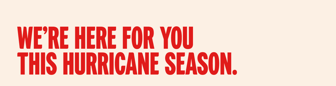 Hurricane season - plan & prepare
