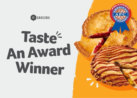 Award winners - try the best pies in america!