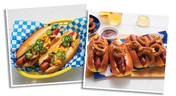 Make unique hot dogs!