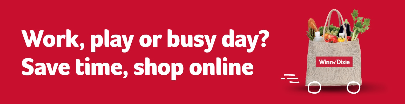 Save time, shop online