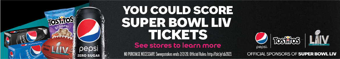 You could score Super Bowl LIV Tickets - See stores to learn more