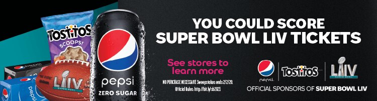 You could score Super Bowl LIV Tickets - See stores to learn more