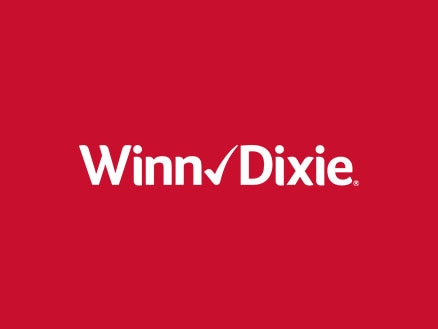 Winn-Dixie logo on a red background